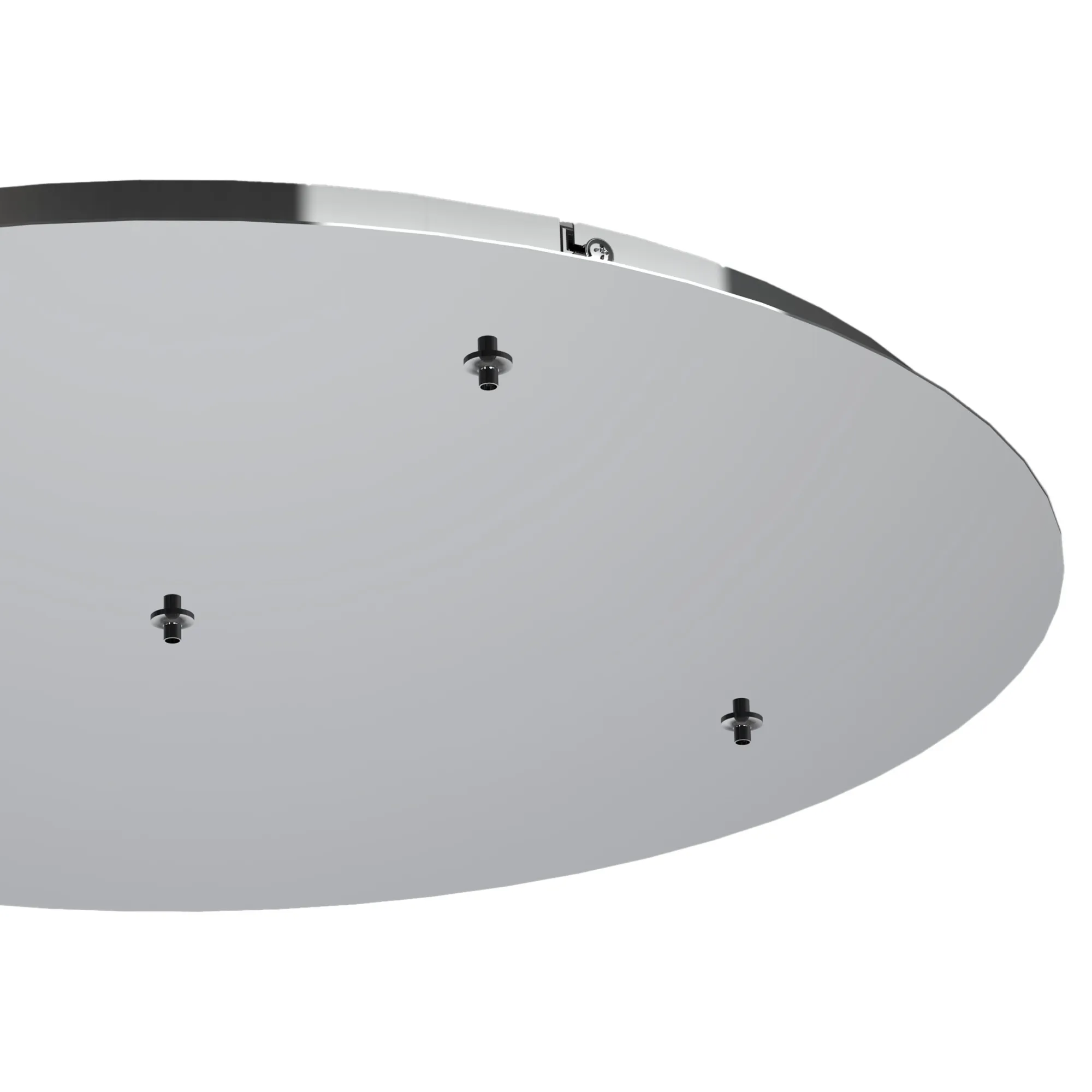 Elsa 5 Hole 600mm Round Canopy Kit Chrome M8272  Mantra Elsa Bespoke